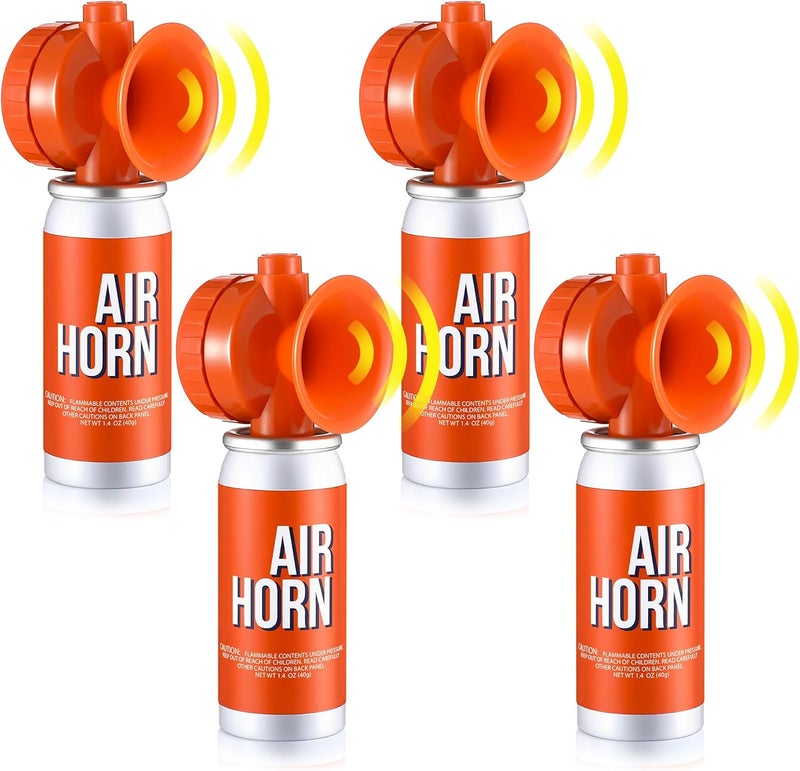 ElectricWise Air Horn 1.4oz, 122dB Loud Air Horns for Safety, Heard Up to 1/2 Mile Away, Small Boat Marine Horn Can, Meet US Coast Guard, Emergency Use for Marine Boating - Image 1
